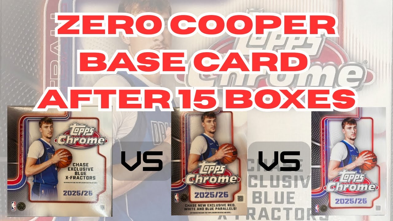 Losing from Topps Chrome Basketball 2025-26 Mega vs Value vs Hanger Round 5 | Unbox 41
