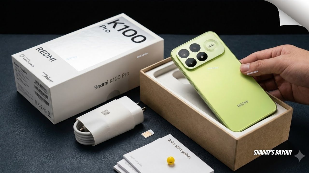 Redmi K100 Pro: ПЕРВЫЙ ВЗГЛЯД &mdash; Утечки, характеристики и дата выхода раскрыты