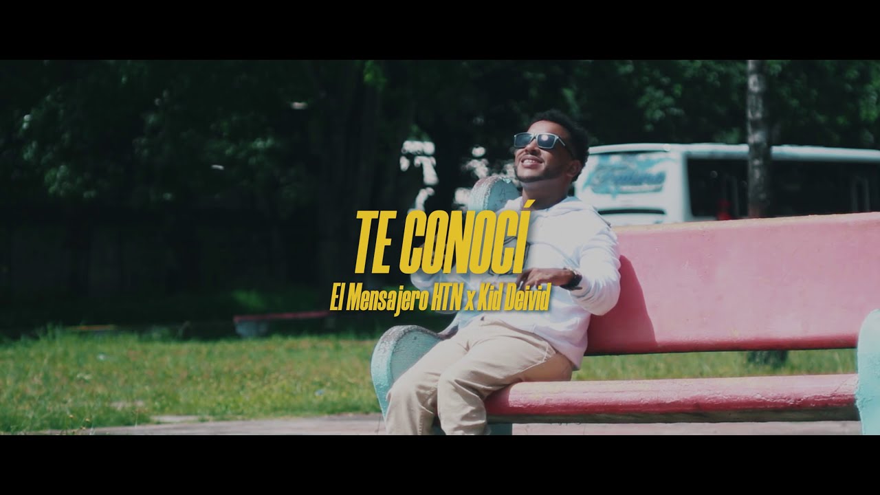 TE CONOCÍ - El Mensajero HTN X Kid Deivid (Visualizer Oficial)