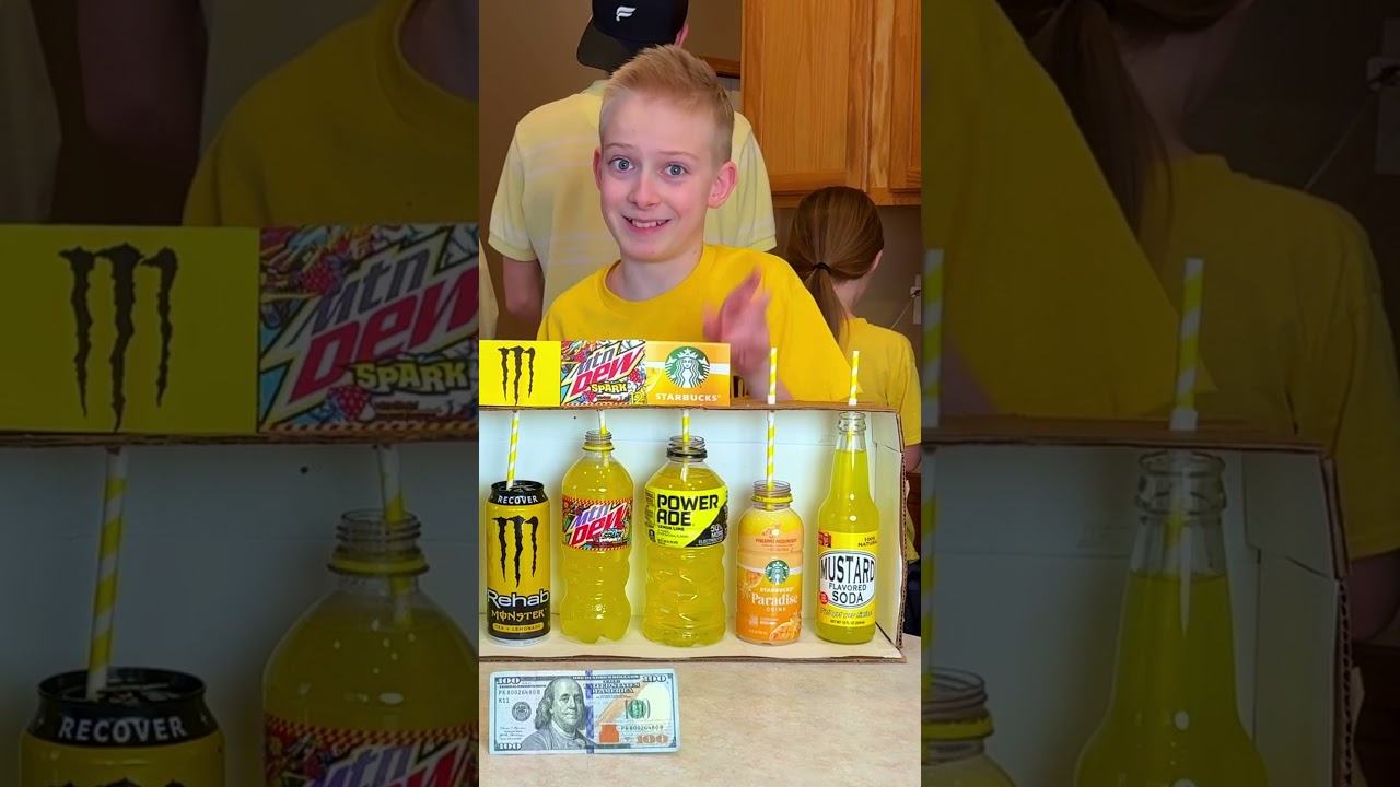 Yellow Drink Guessing Game!