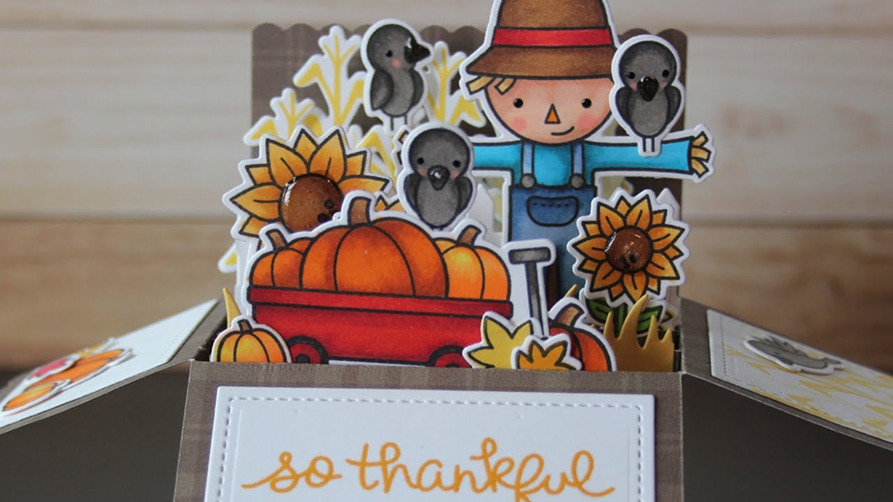 How to make a box card pop-up