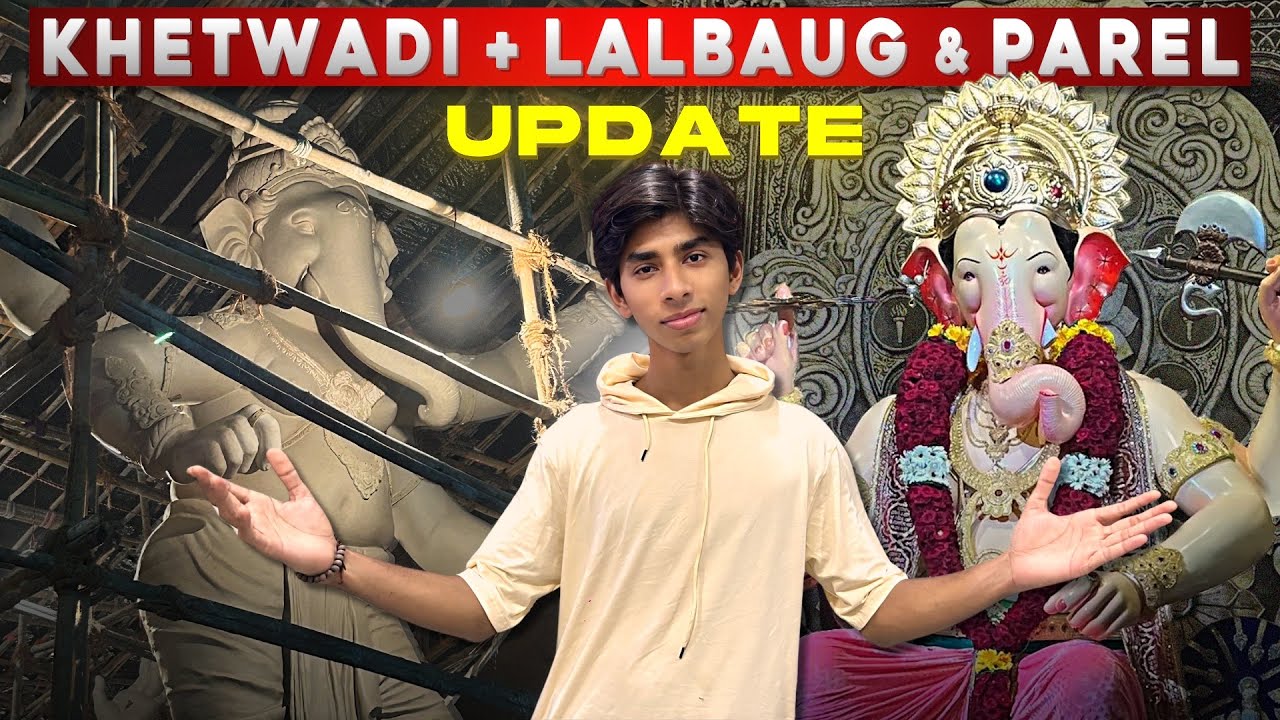 Parel Workshop 2024 | Lalbaug Cha Raja + Khetwadi Decoration 😍 | Mumbai Ganpati 2024