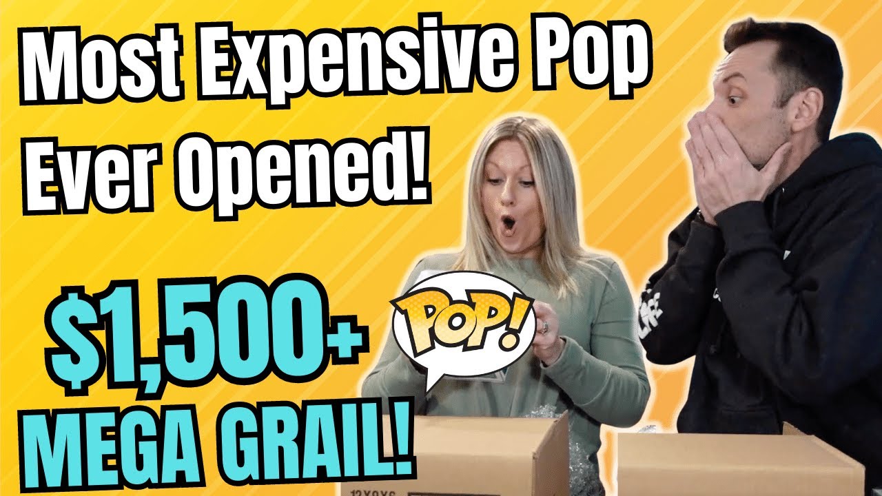 Opening a Funko Pop mystery box from Chalice! We Pull our MOST EXPENSIVE Funko Mega grail EVER!