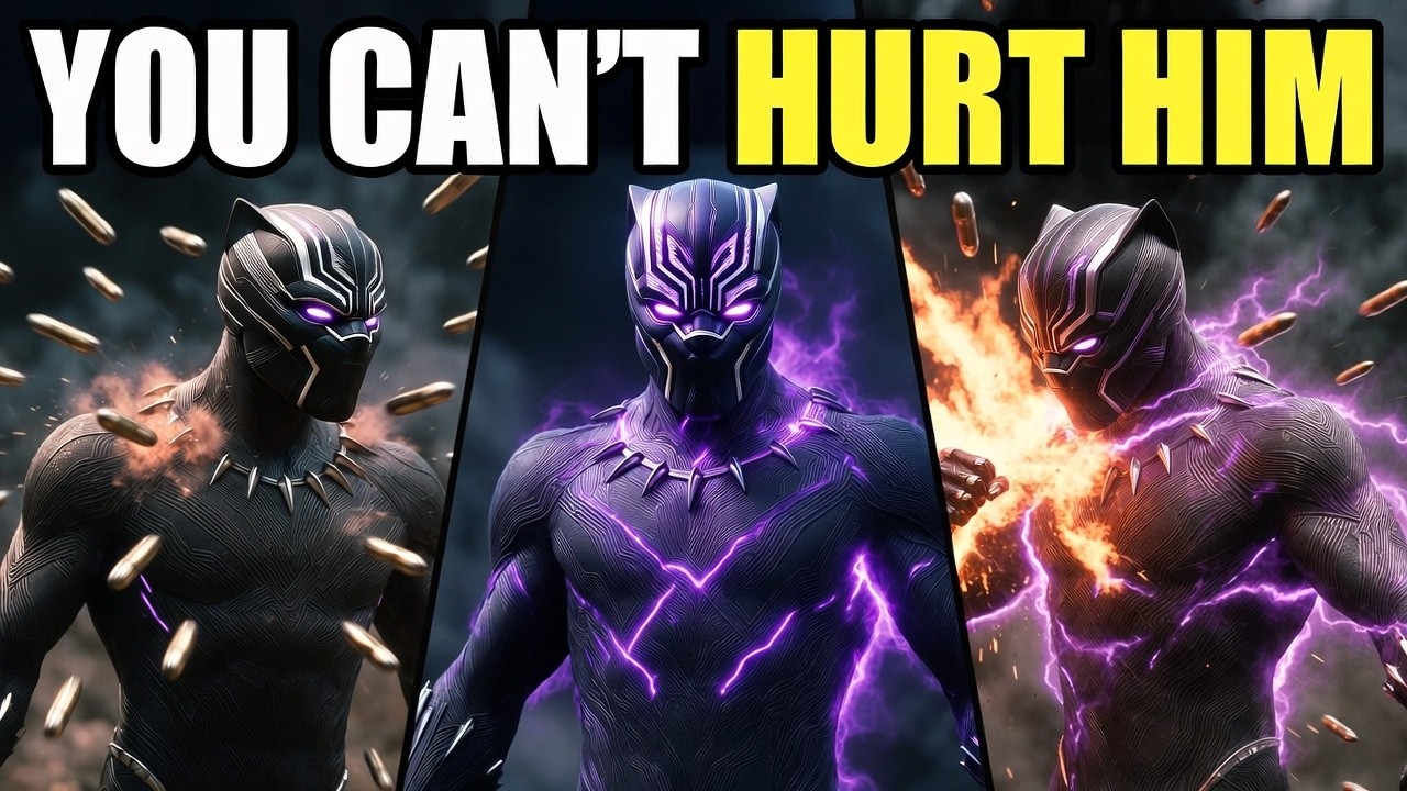 Why Every Attack Makes Black Panther Stronger | The Secret of His Suit