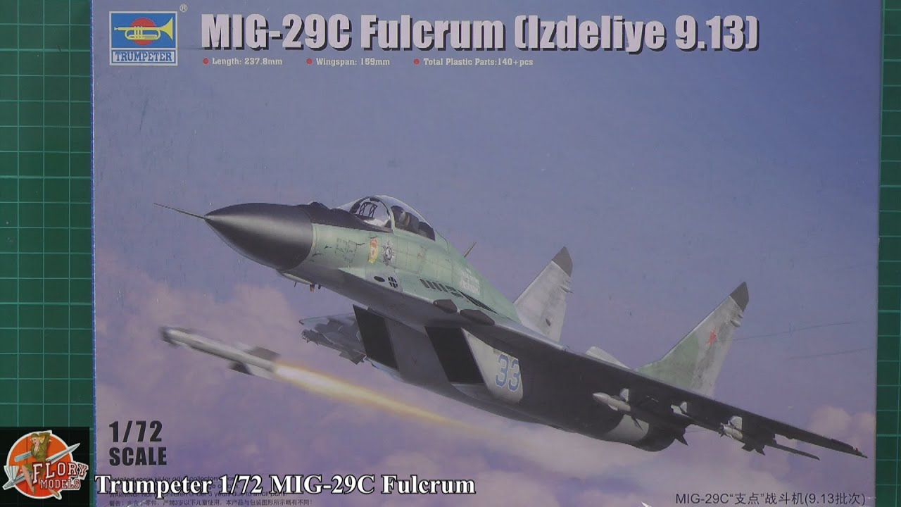 Trumpeter 1/72nd MIG-29C Review
