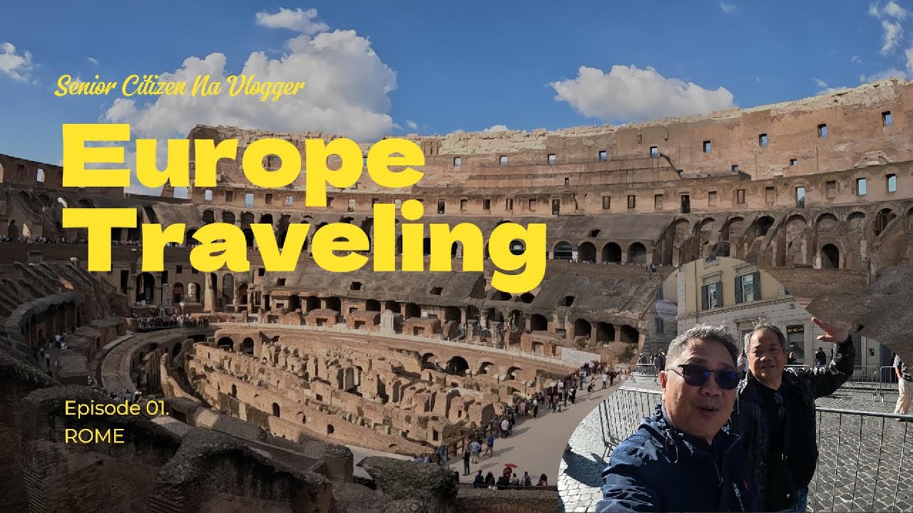 Тур по Европе: Приключения в Риме | Видеоблогер-пенсионер
