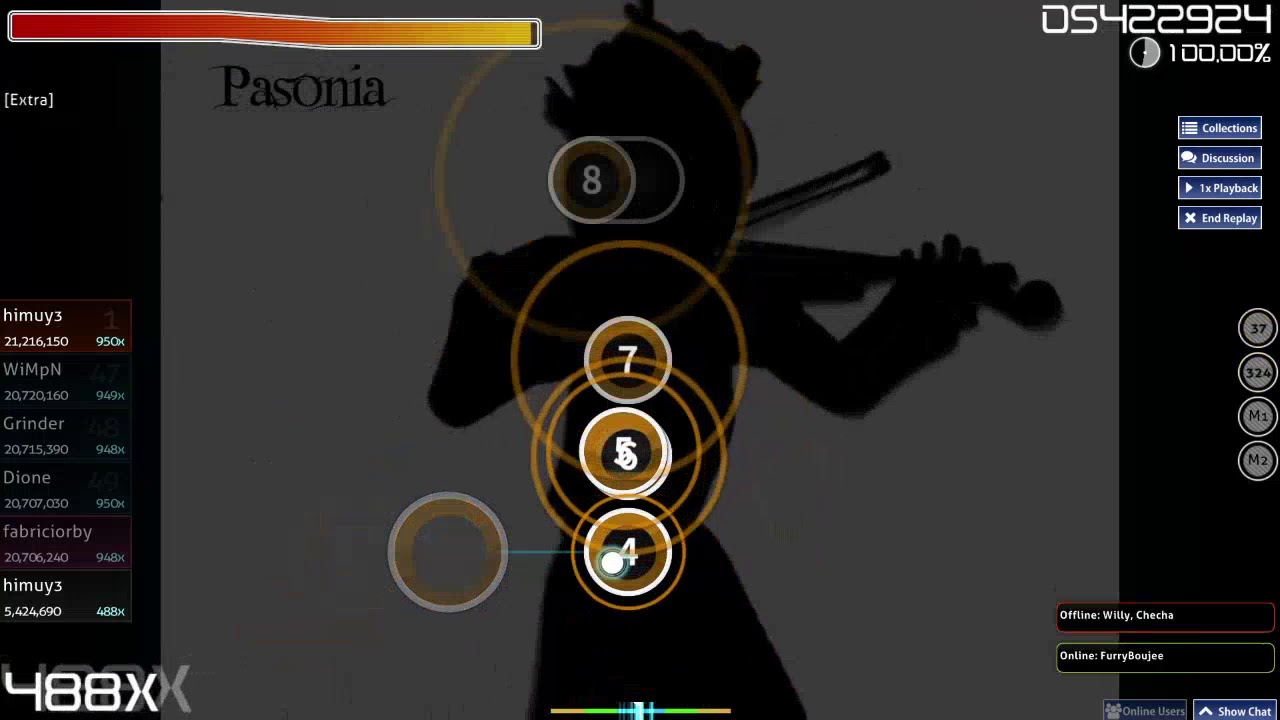 osu! Masayoshi Minoshima ft. nomico - Bad Apple!! [Extra] SS 100%