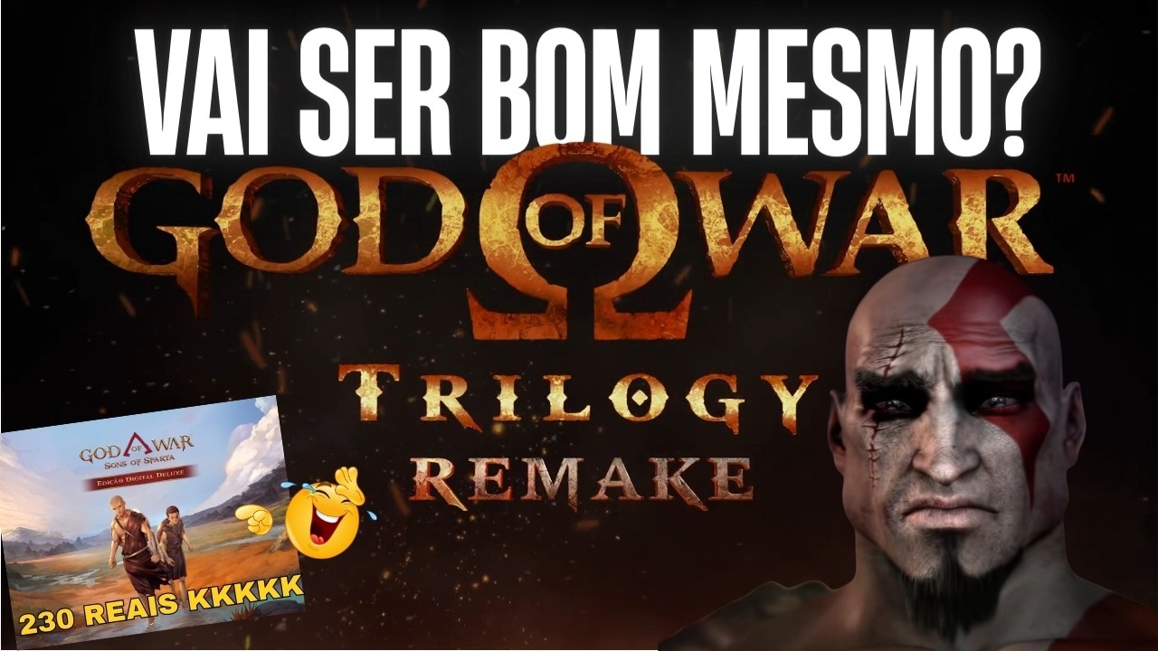 VÃO ESTRAGAR GOD OF WAR? O Que Espero do Remake da Trilogia! #godofwar