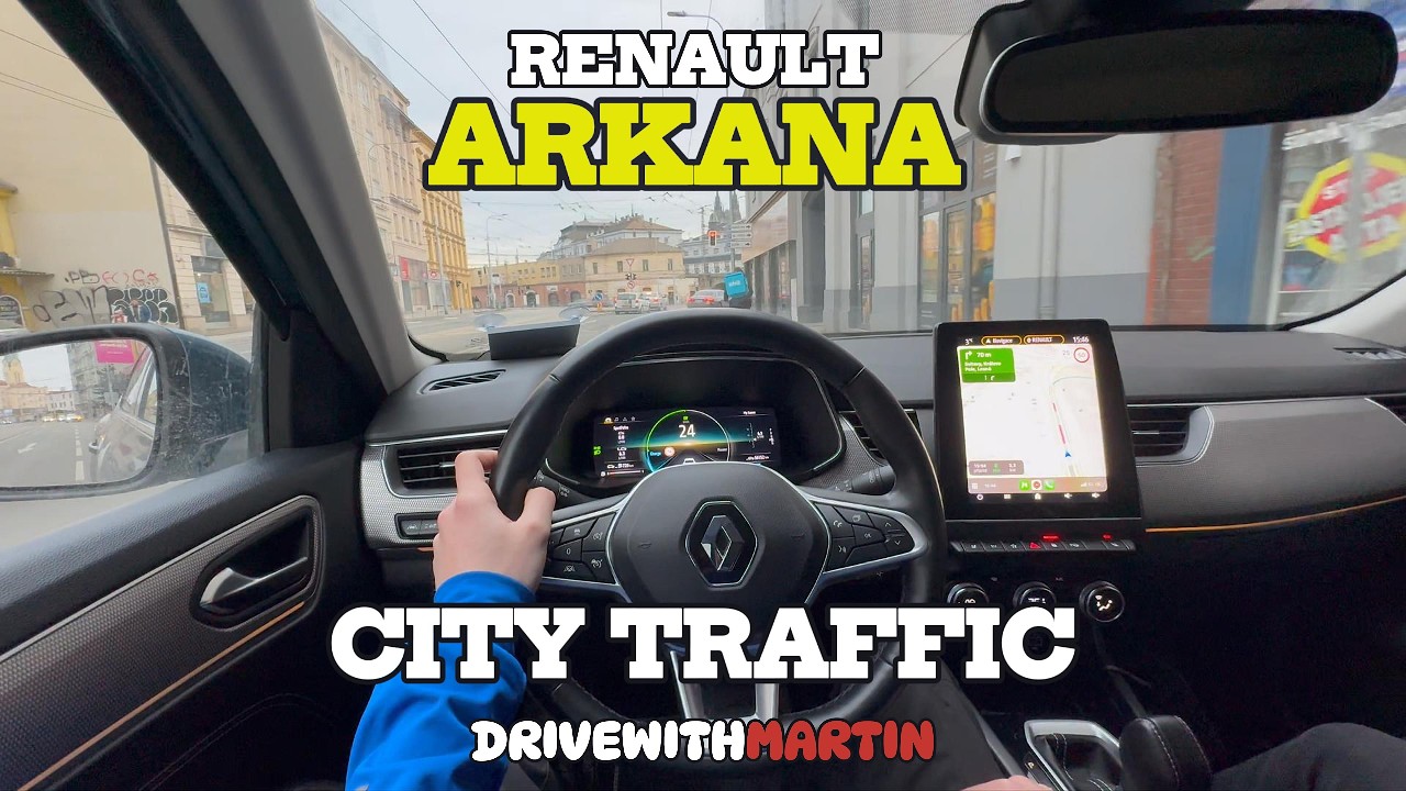 POV City Traffic | 2023 Renault Arkana E-TECH Hybrid 143HP #060