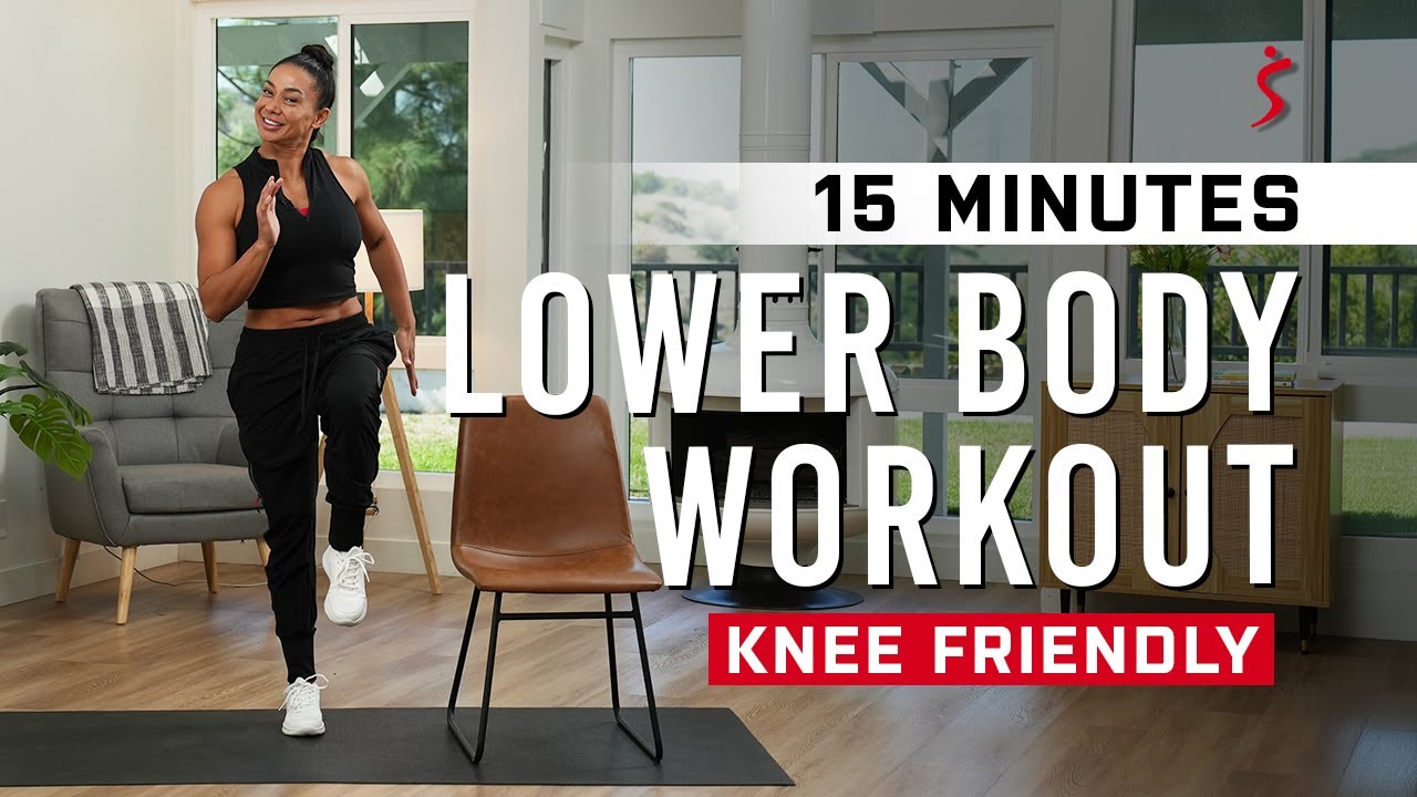 15 min. KNEE Friendly Workout for Lower Body