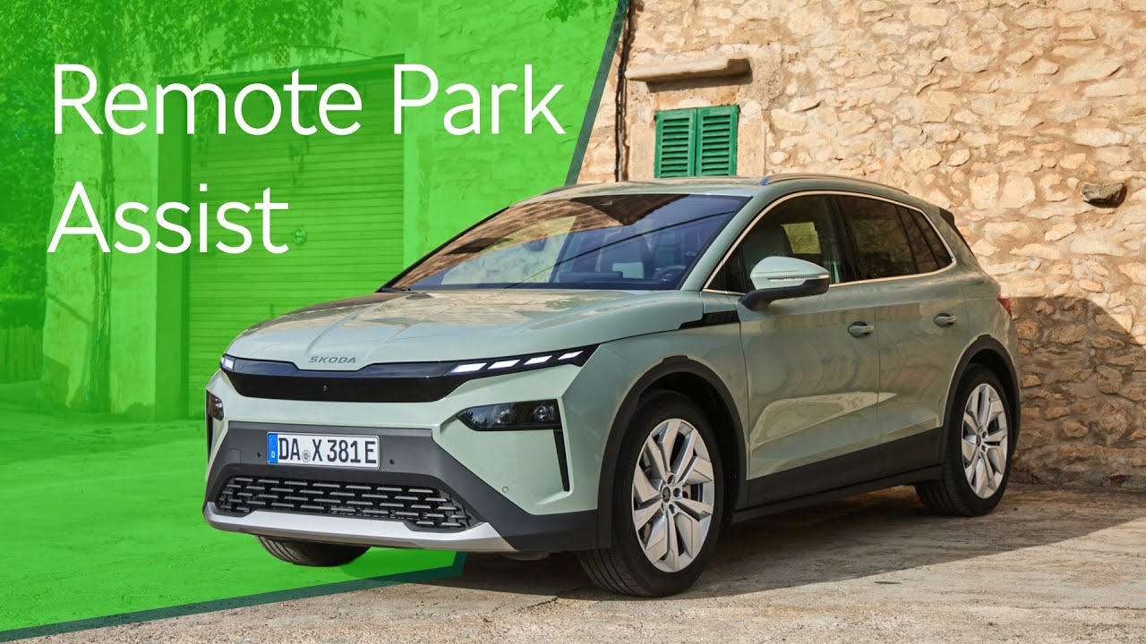 Škoda remote parking funkció