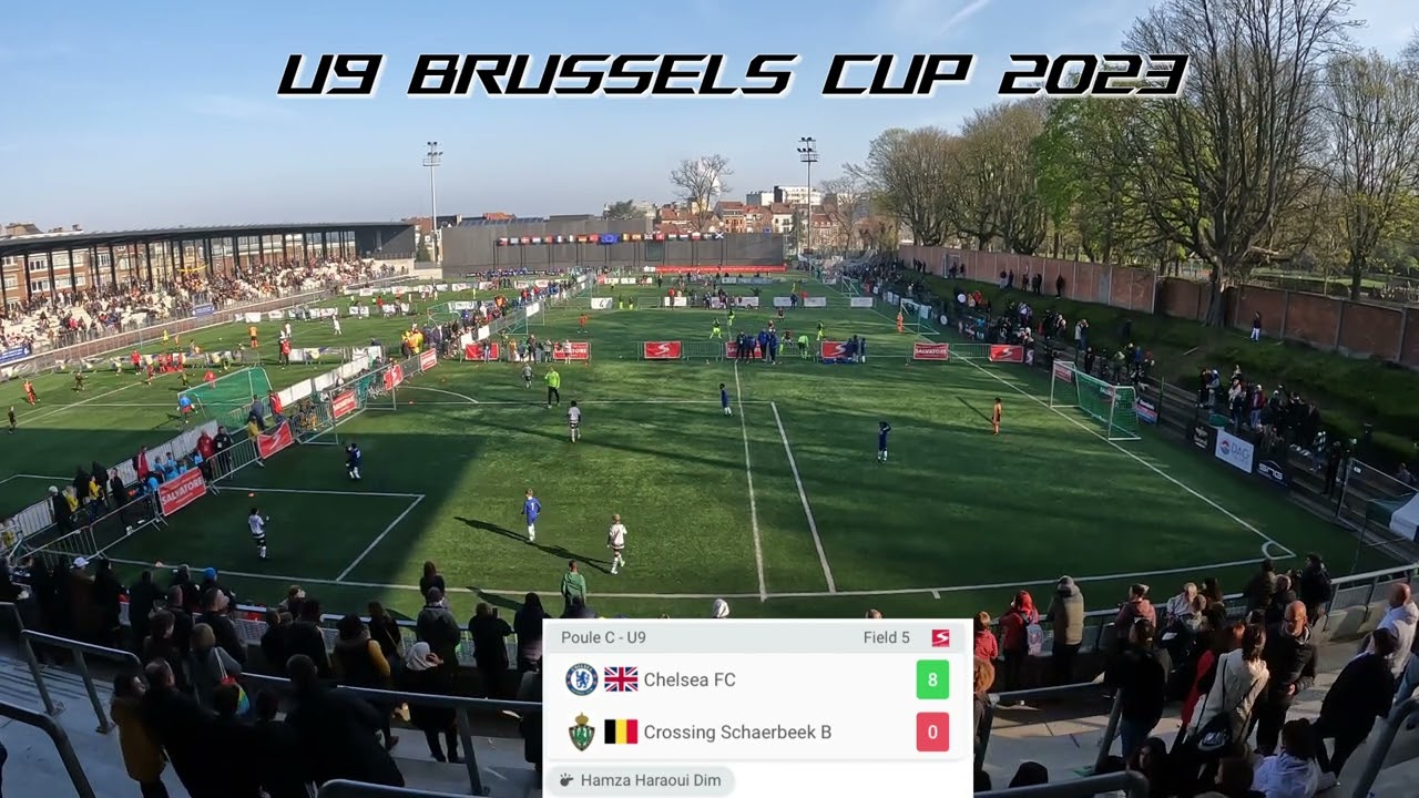 Brussels Cup 2023 | U9 | Chelsea FC vs Crossing Schaerbeek B | Geoffroy De Maeyer