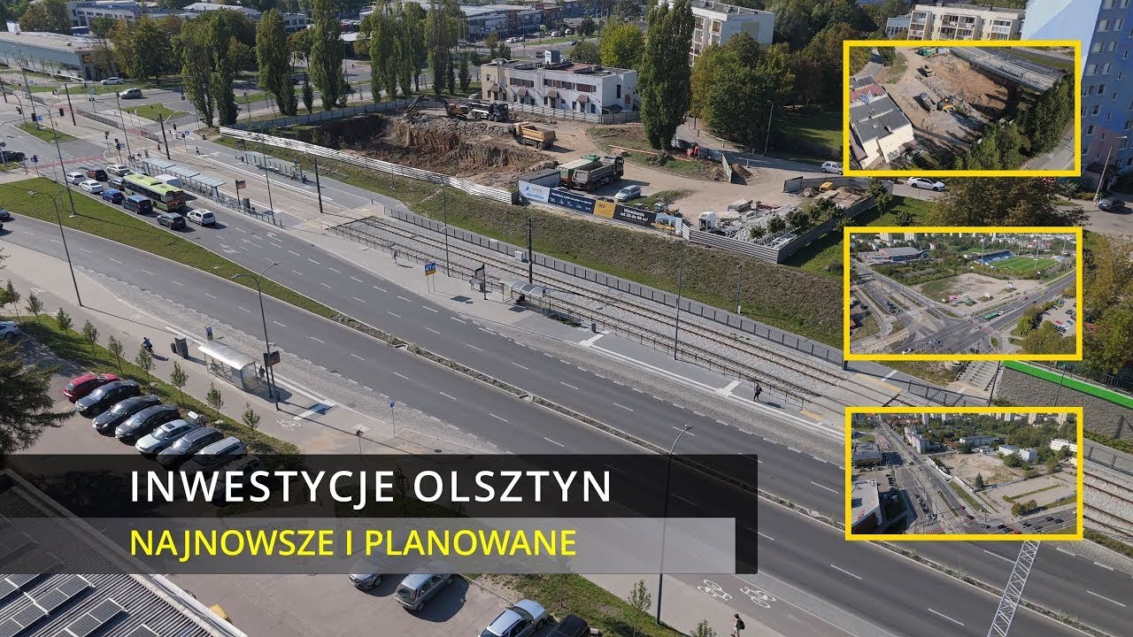 Olsztyn - Najnowsze i Planowane Inwestycje | 20.09.2024 | Widok z drona | DJI Air 3 4K