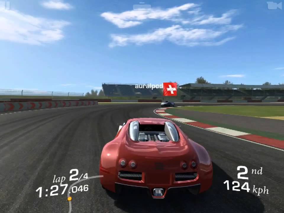 [iOS] Real Racing 3 - Bugatti Veyron 16.4, Cup, Silverstone (Grand Prix)