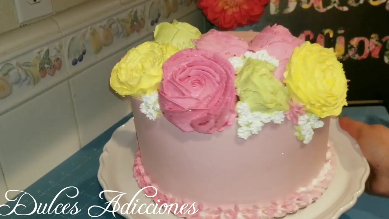 #208 Receta: Pastel de café tres leches y decoración en chantilly
