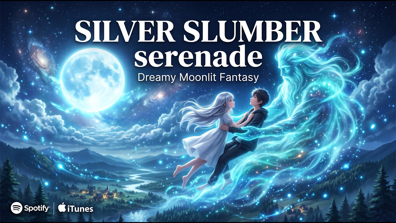 Silver Slumber Serenade - Dreamy Moonlit Fantasy Story - Lyrics