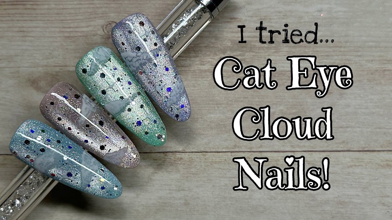 Cat Eye Cloud Nails | Madam Glam | Nail Sugar