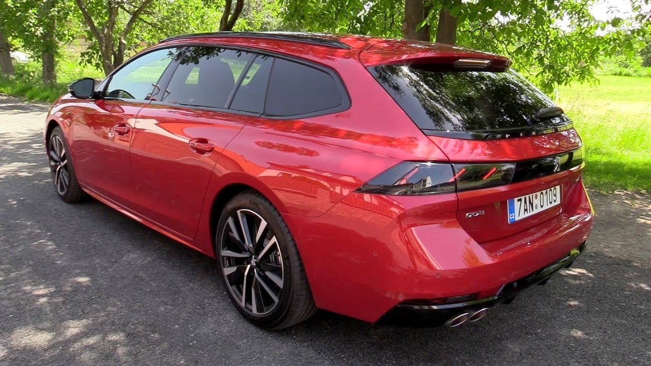Peugeot 508 SW | GT Line | Red Ultimate color | First look