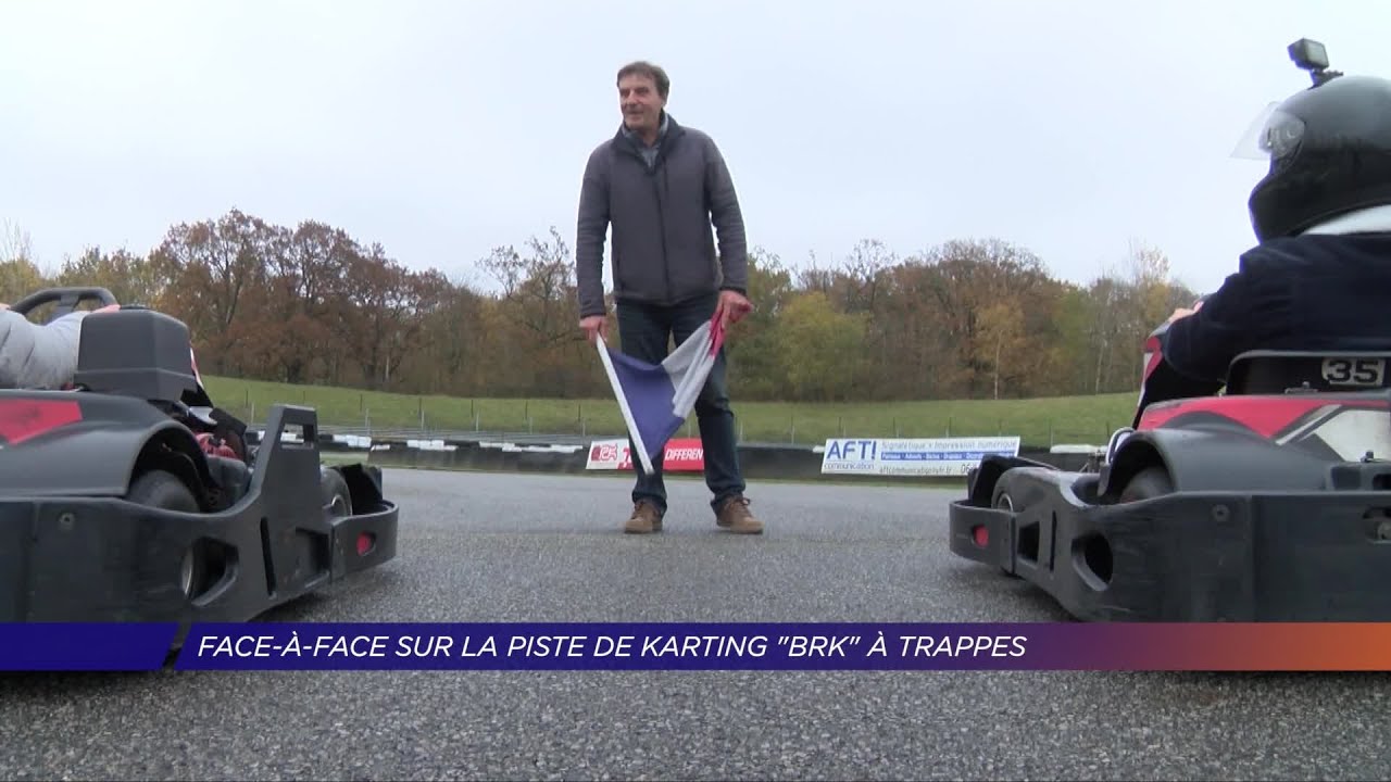 Yvelines | Face-à-face sur la piste du circuit de Kart à Beltoise