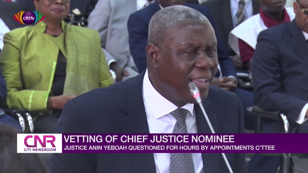 Chief Justice nominee vetted by appointment committee | Citi Newsroom