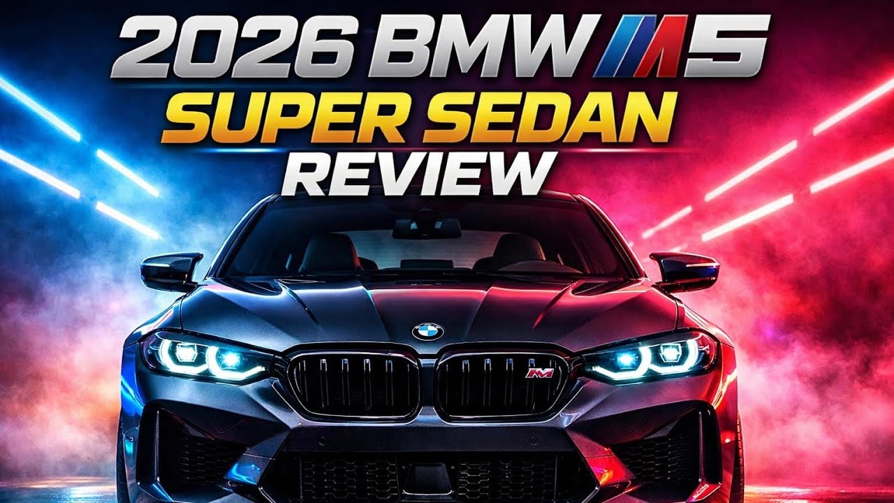 BMW M5 Super Sedan 2026 года – представлен монстр мощностью 700 л.с.