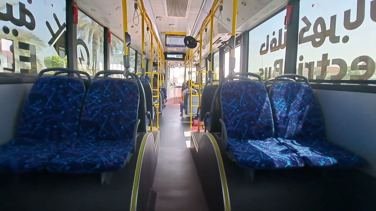 Higer Electric bus in Dubai,