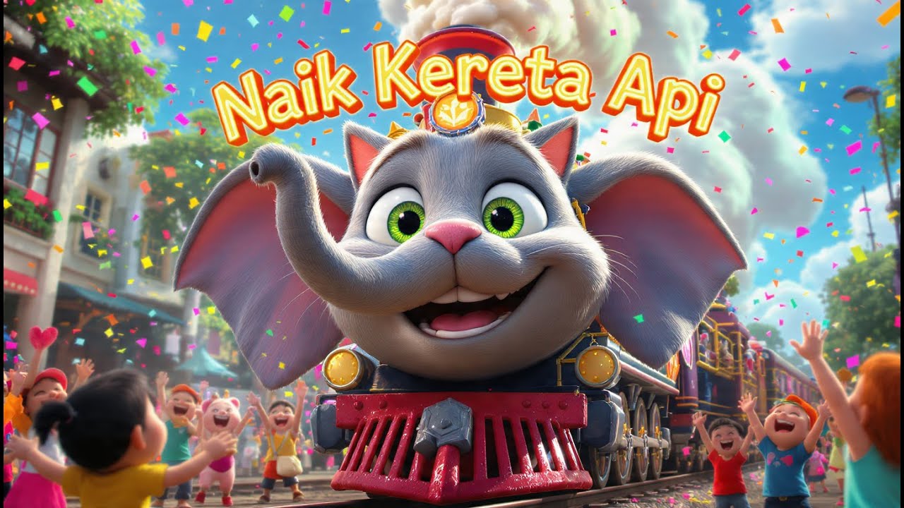 🚂 Naik Kereta Api Yuk! Lagu Anak Indonesia Terbaru & Seru ✨