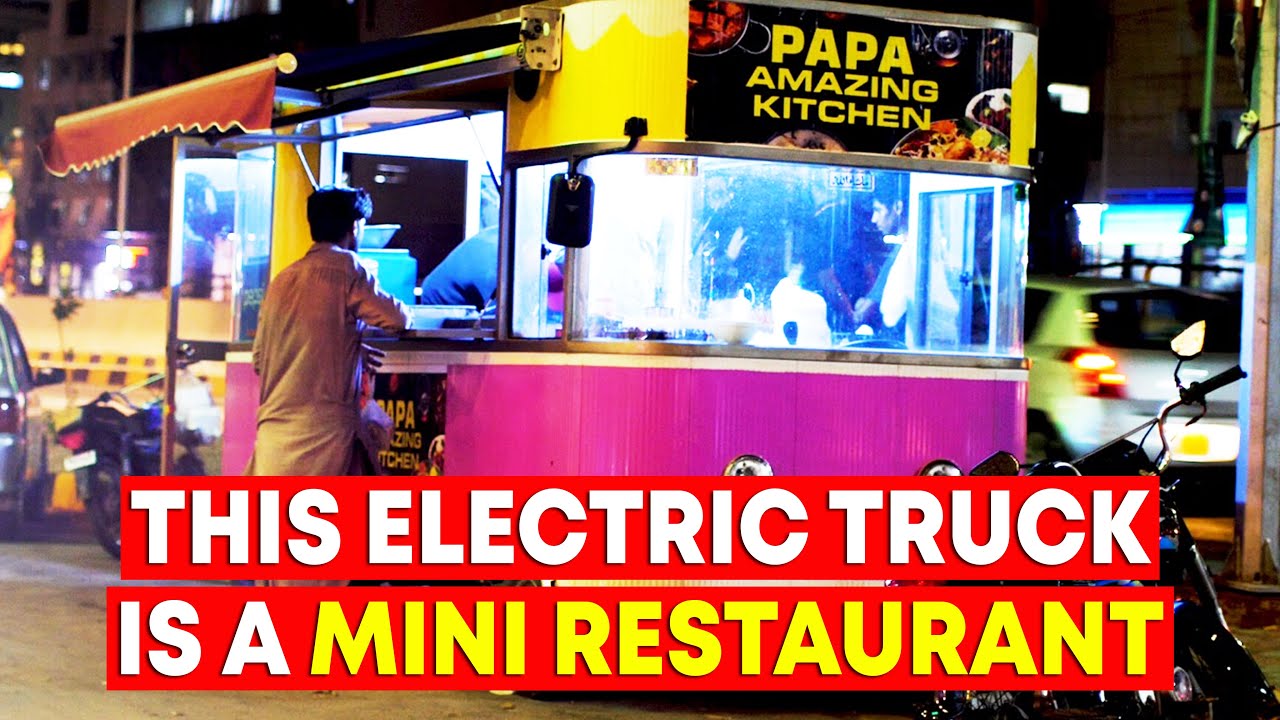 Pakistan's Only Electric Food Truck