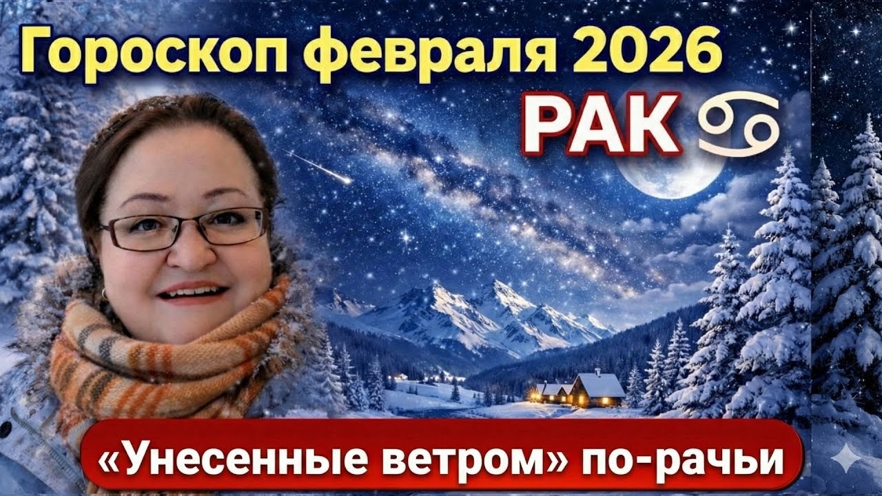 РАК  Гороскоп февраля 2026. Кто хочет стать миллионером с элементами бразильского сериала