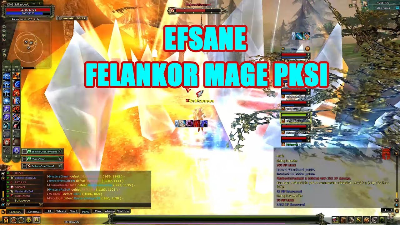 FELANKOR MAGE PK ROSETTA