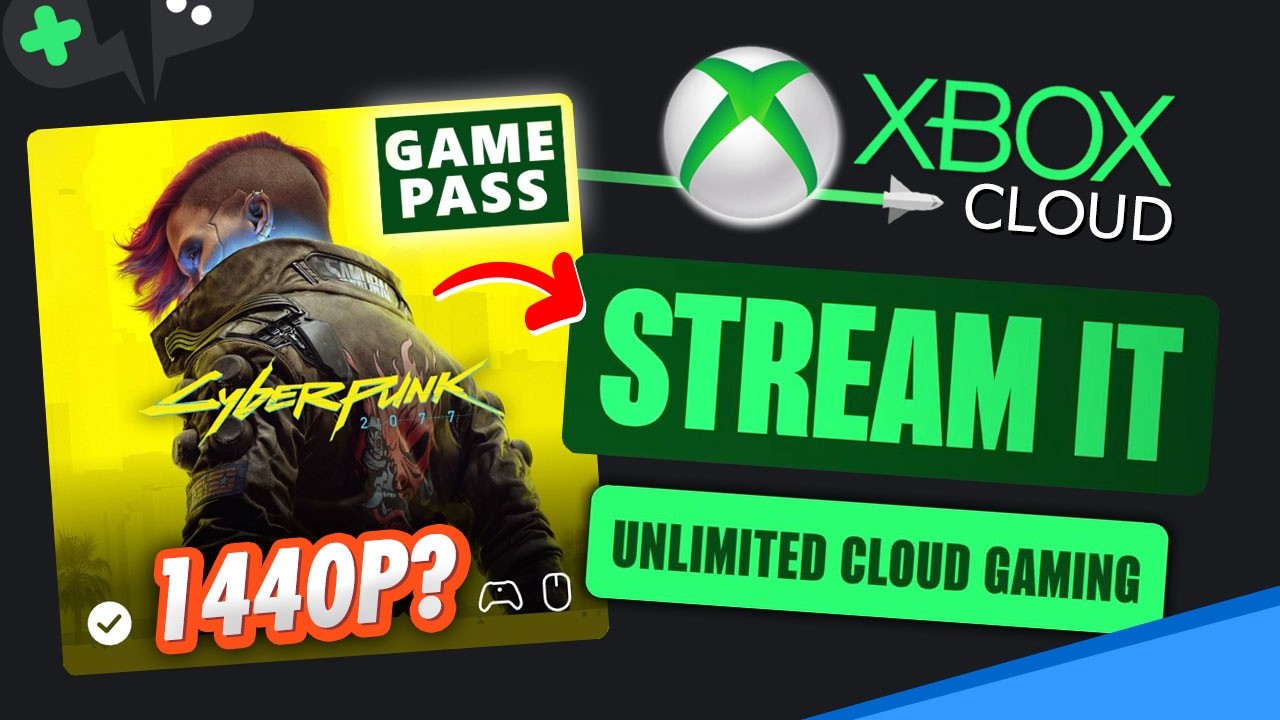 CYBERPUNK 2077 на XBOX Cloud Gaming | Доступно в GAME PASS!