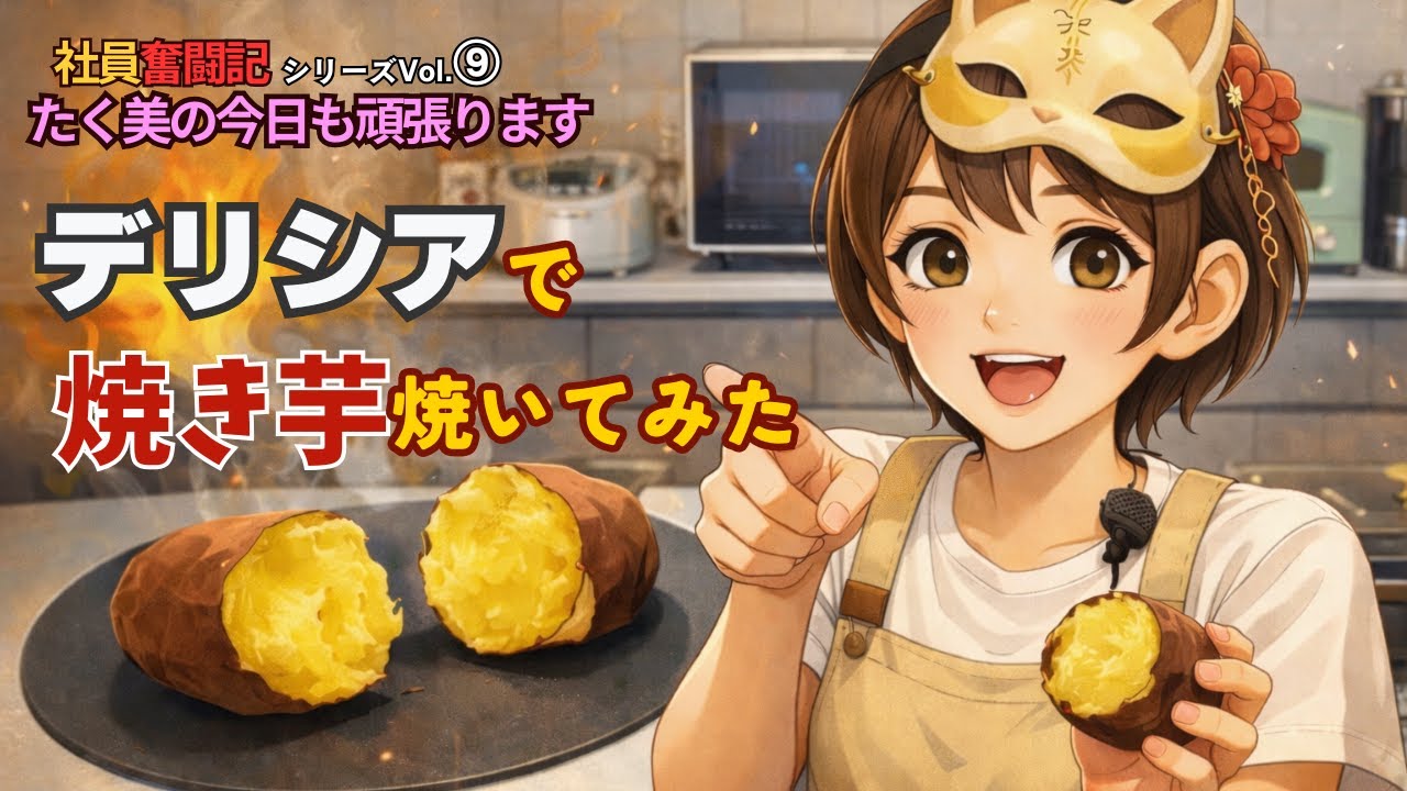 デリシアで挑戦！ザ・ココットを使って焼き芋焼いてみた