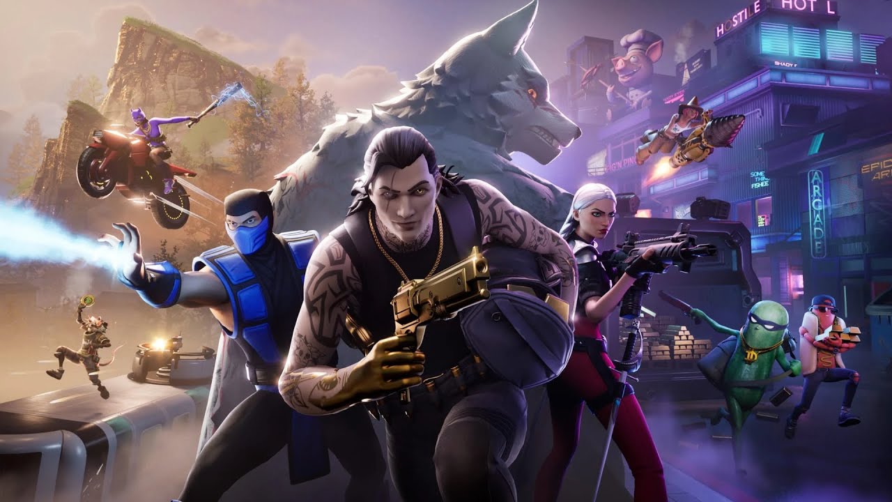 Fortnite Chapter 6 Season 2 - i5-4460 & GTX 1050 Ti