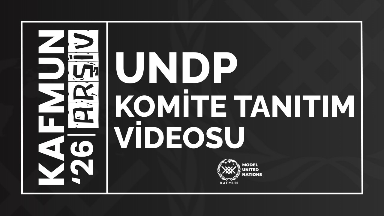 UNDP Committee Introduction Video (KAFMUN'26-Archive)