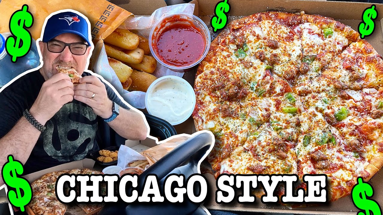 CHICAGO STYLE PIZZA, BONELESS CHICKEN WINGS & CRAZY BREAD at Little Caesars Pizza