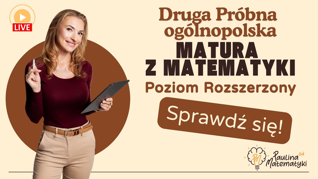 🔥 Autorska próbna matura z matematyki rozszerzonej – rozwiązujemy cały arkusz