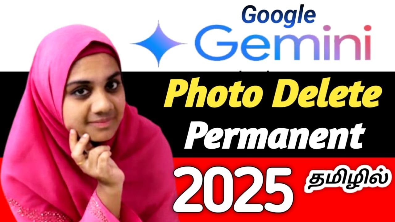 GEMINI PHOTO DELETE PANNUVATHU EPPADI TAMIL | GOOGLE GEMINI PHOTO DELETE