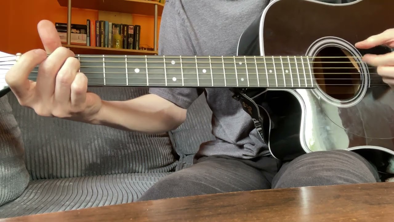 Mumford&Sons Broken Crown Guitar Cover