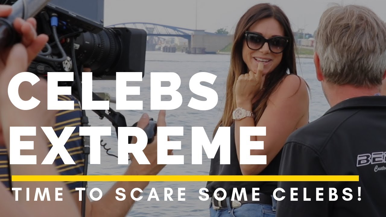 F1 EXTREME CELEBRITY SCARE - VALERIE DE BOOSER & STEVEN GOEGEBEUR