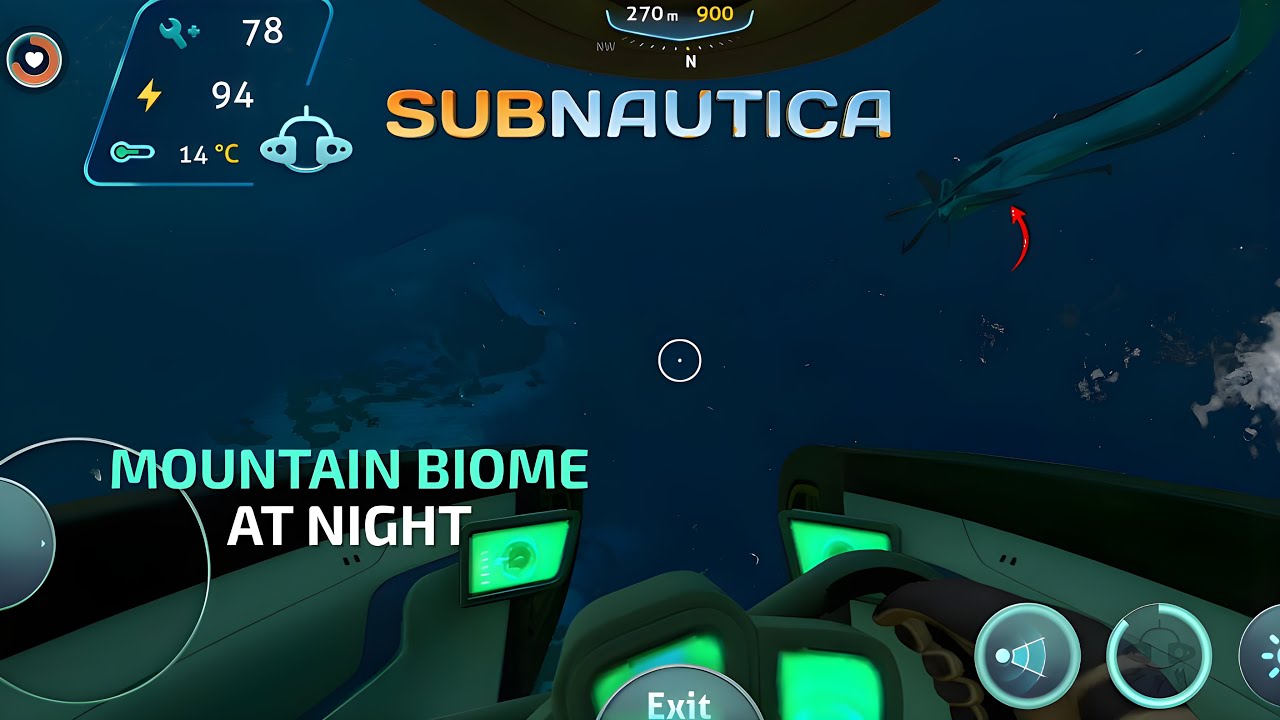 I Explored the Mountain Biome at Night… and Regretted It | Subnautica