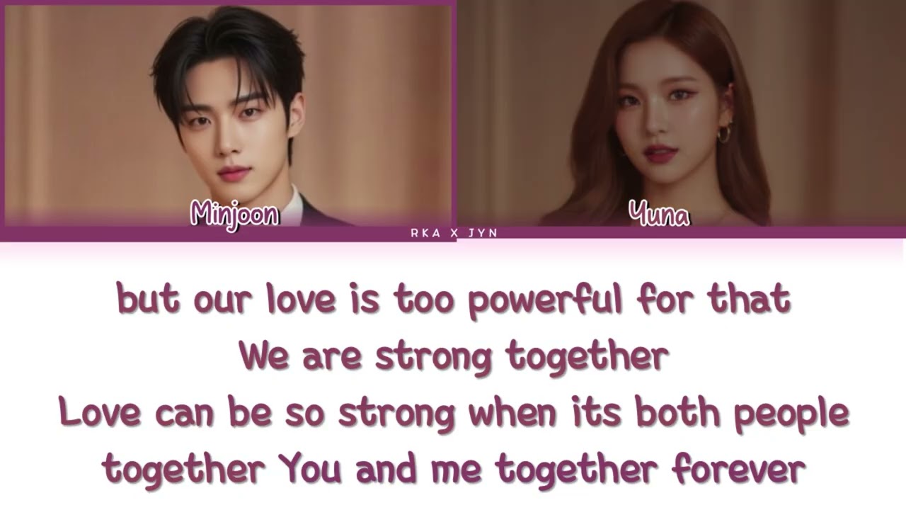 Growing Together (CCL) [COLOR CODED LYRICS ENG] Yuna and Minjoon BLOSSOMS X 4OUR