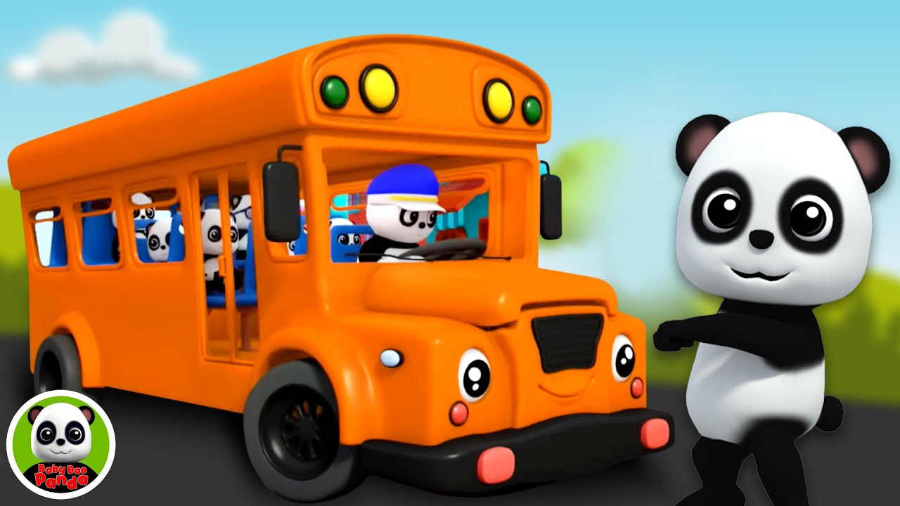 Wheels on the Bus - Fun Learning Nursery Rhyme & Kids Song - X2 Speed Bus Song