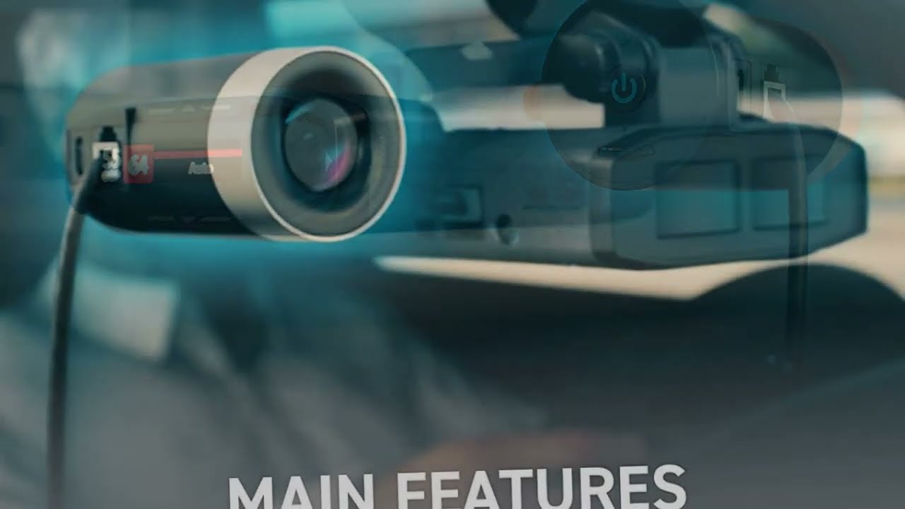 Escort M2 Radar-Mounted Smart Dash Cam &ndash; 1080P Full HD Video Dash Cam, Shared Alerts
