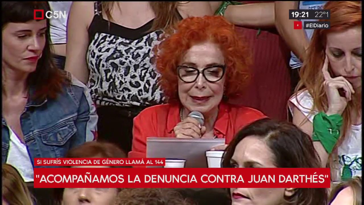El Colectivo de Actrices denunció penalmente a Darthés por violación