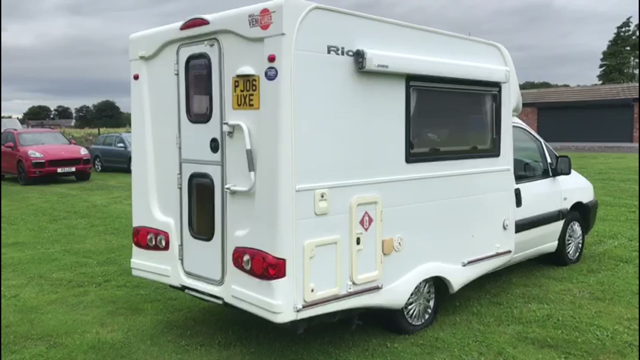 2006  (FIAT SCUDO 2.0JTD) NU VENTURE RIO 2 BERTH MOTORHOME