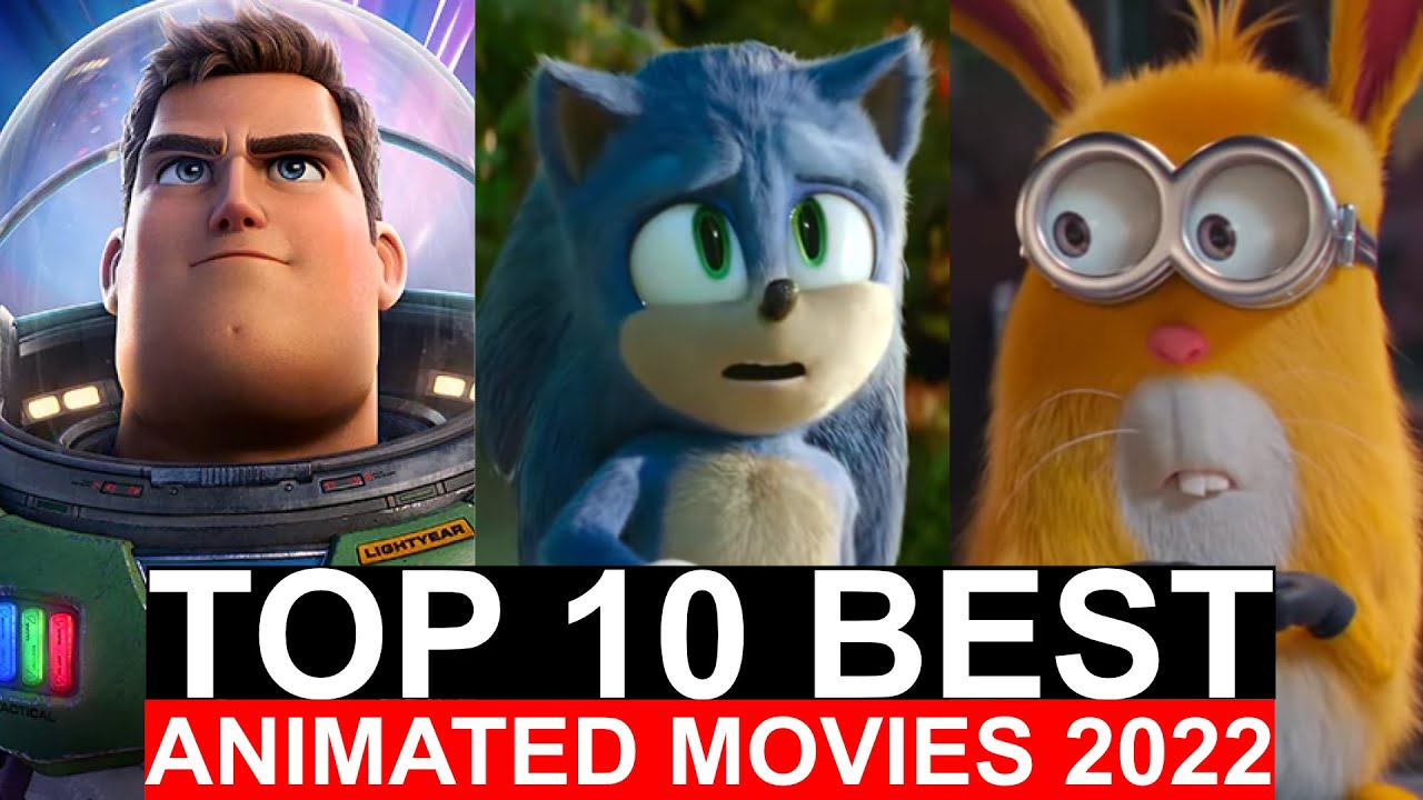 Top 10 Best Animated Movies 2022 | Netflix & Prime Video & Hulu