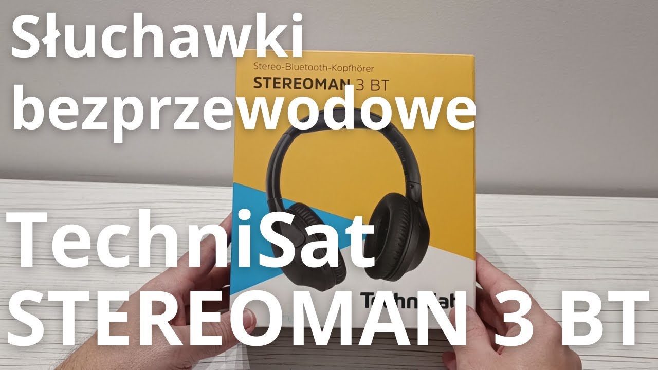 TechniSat STEREOMAN 3 BT -  recenzja słuchawek bezprzewodowych