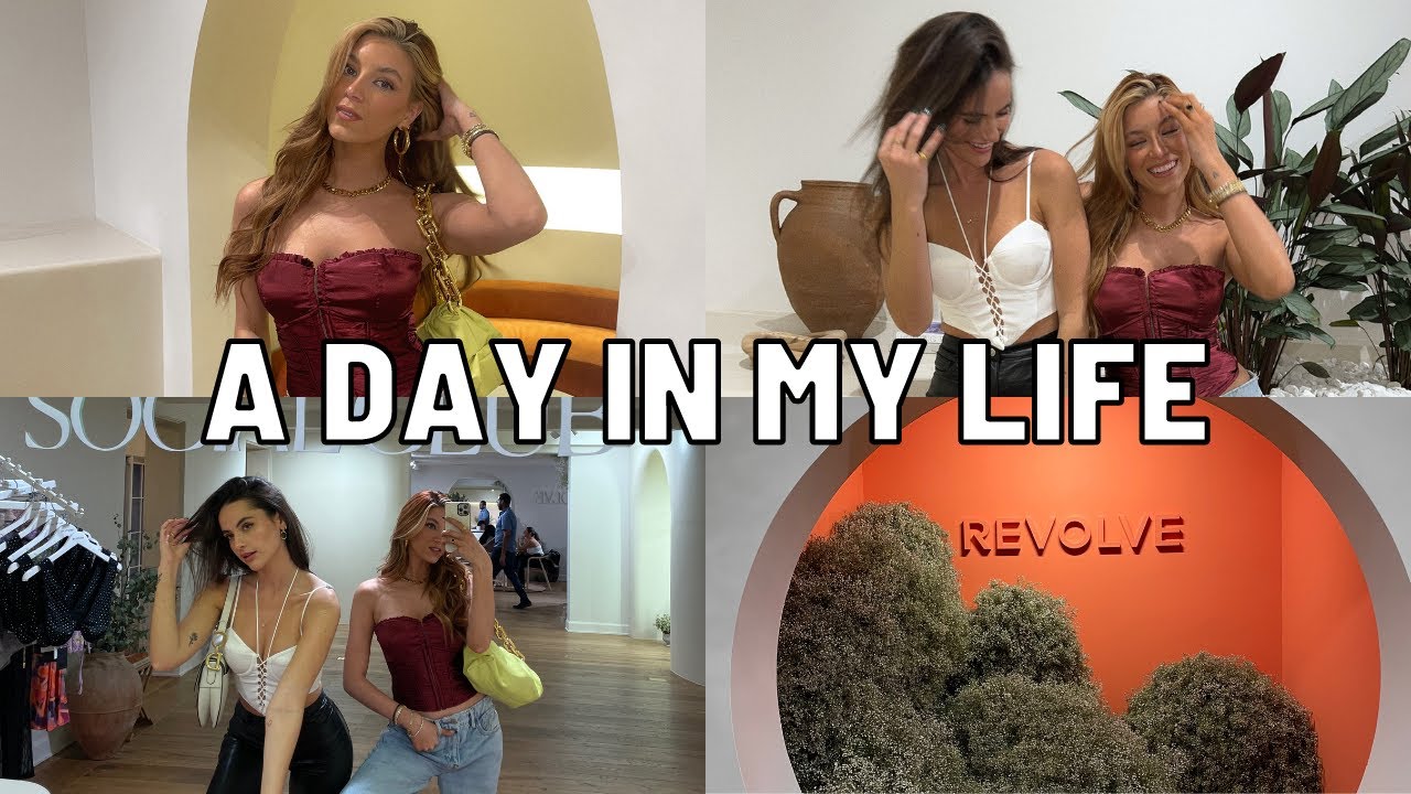 daily vlog: going to Revolve Social Club, unboxing & more! | Keaton Milburn