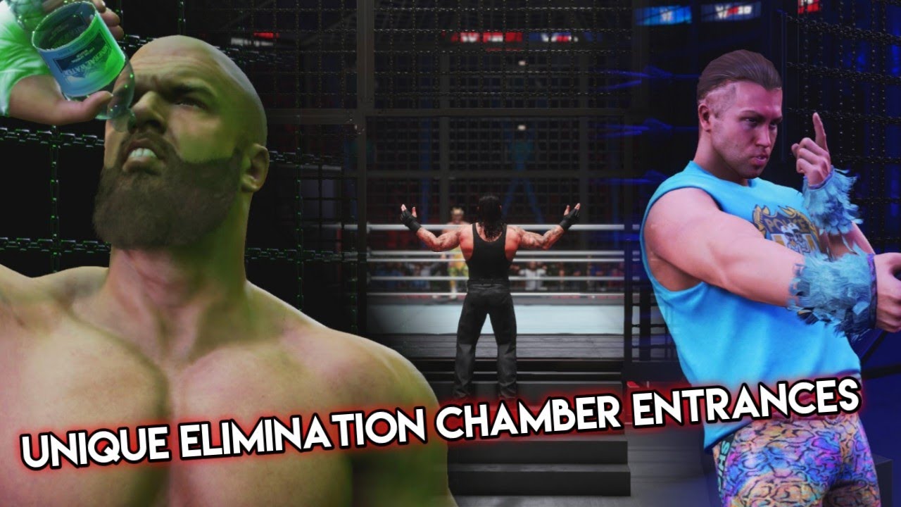 All Unique Elimination Chamber Entrances in WWE 2K20