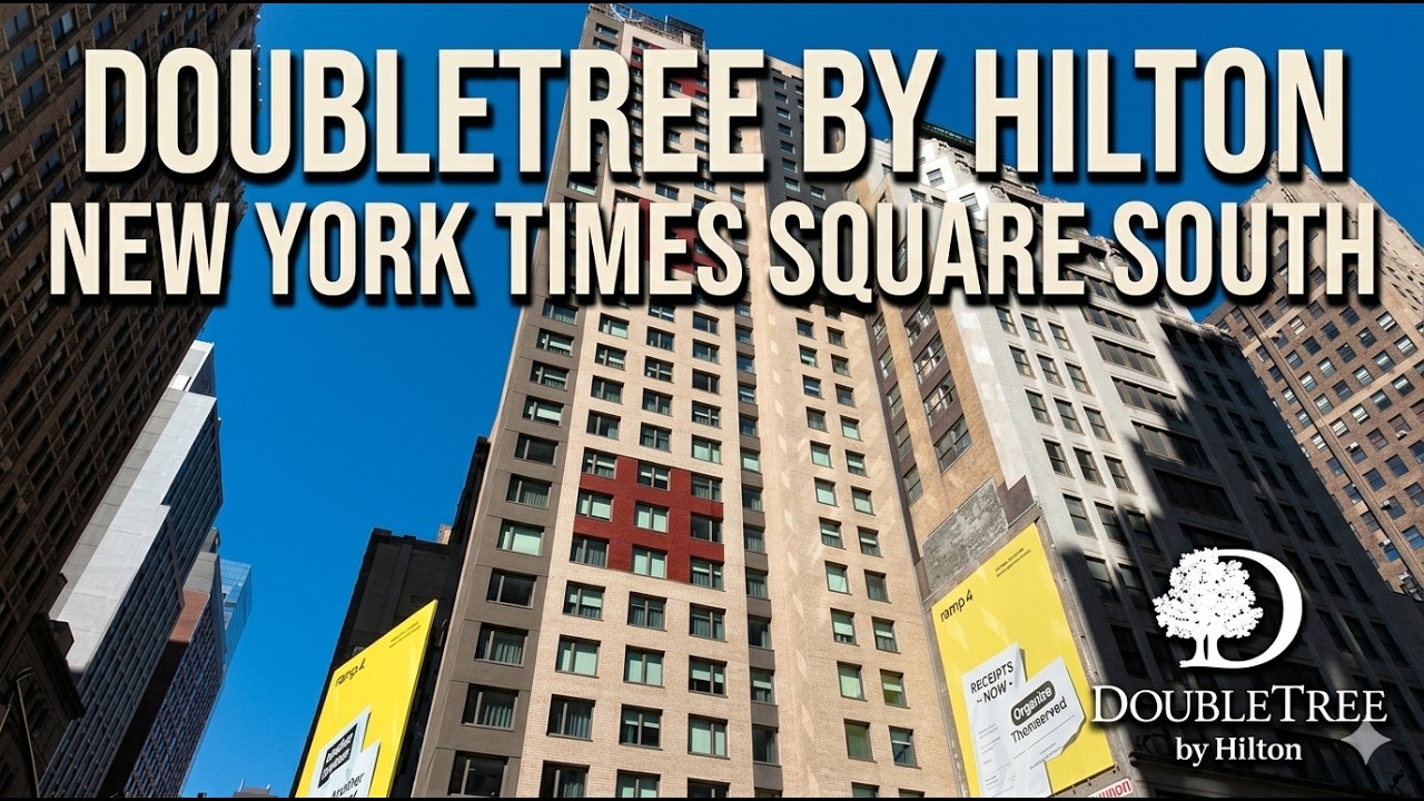 [4K] Luxury Hotel Tour | 🇺🇸 NEW YORK,  Double Tree by Hilton New York Times Square South